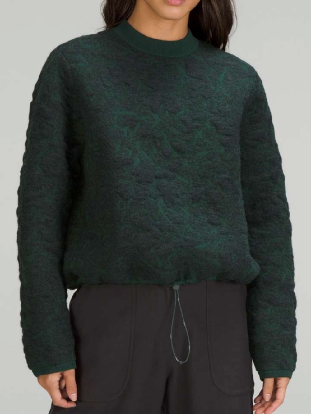 Lululemon NWOT Jacquard Multi-Texture Crew Neck Sweater (8)